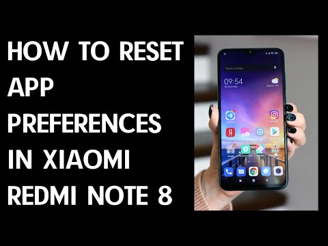 How to Reset App Preferences in xiaomi Redmi Note 8