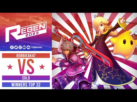 Regen 2023: Winners Top 64 - RobbieAK47 (Shulk) Vs Solo (Rosalina)