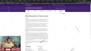Northwestern Decision Reaction