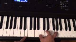 Lorde - Ladder Song - Piano Organ Tutorial - The Hunger Games Mockingjay Soundtrack
