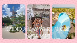 Spend a day with me at Baha mar in the Bahamas 🇧🇸
