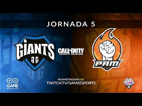 GIANTS vs. PAM | COD | GAME Stadium Jornada 5