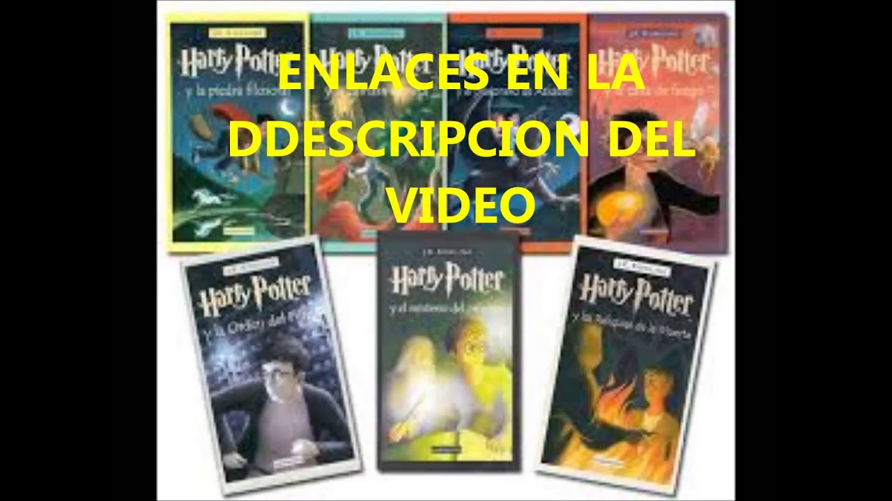 Descargar libros en pdf de Harry Potter