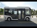 Elektro Minibus Stadtbus 6 Meter Elektrisches Shuttle Kleinbus 28 Fahrgäste Luftfederung Omnicar