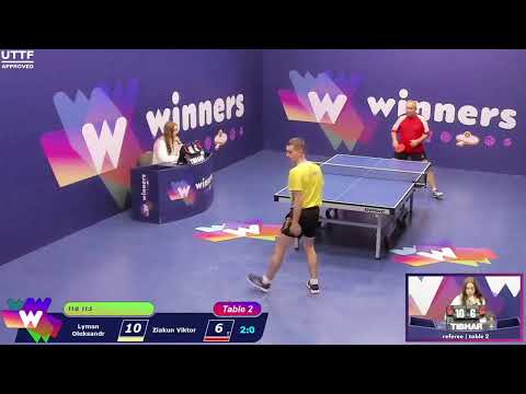Winners League 06.10.21 Lyman Oleksandr - Ziakun Viktor 22-00