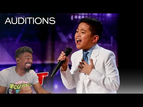 10-Year-Old Peter Rosalita SHOCKS The Judges - "All By Myself" - America's Got Talent 2021 Reaction!