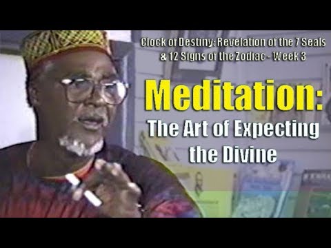 Bro. C. Freeman-El | Meditation: The Art of Expecting the Divine - Pt. 1/2 (21Apr93), ATL