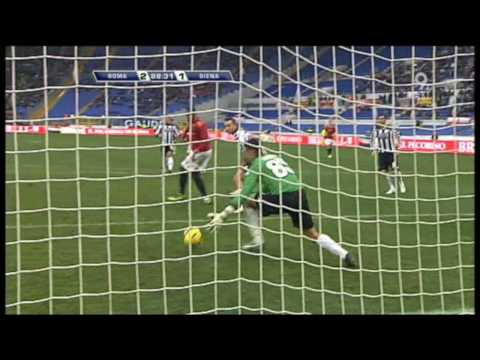 0910 AS Roma - Siena 2-1 Okaka commento Carlo Zampa