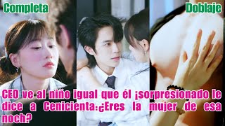 CEO ve al niño igual que él ¡sorpresionado le dice a Cenicienta:¿Eres la mujer de esa noch?#251004ys