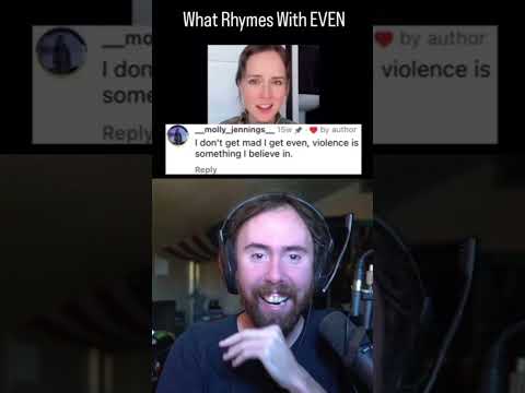 What Rhymes with Even #asmongold #streamer #shorts
