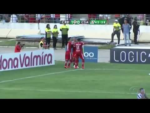CRB 1x0 CSA Final 1° Jogo IDA  Alagoano 2017