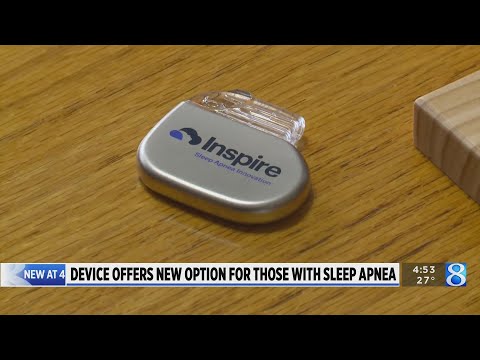 New internal device helps with sleep apnea