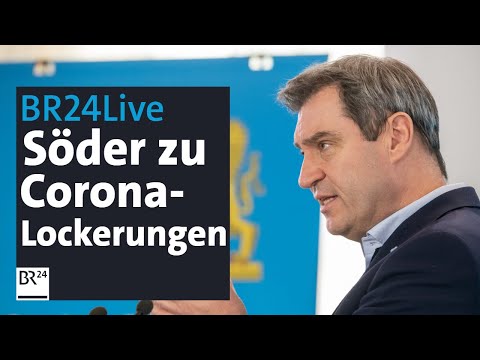 BR24Live: Söder und Minister zur aktuellen Corona-Lage | BR24
