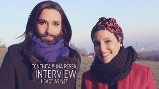 Conchita & Ina Regen – Interview zu HEAST AS NET