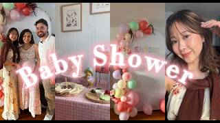 【友達のBaby Showerに行ってきました】アメリカに住む友達の生まれてくる赤ちゃんをみんなでお祝い👶💕 #アメリカ #海外 #留学 #英語 #vlog #babyshower