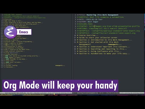 Org-mode - Keep your notes handy