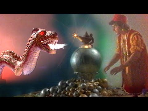 अलादीन ने जैसे ही चिराग के तरफ हाथ बढ़ाया - अलादीन का चिराग - ALIF LAILA