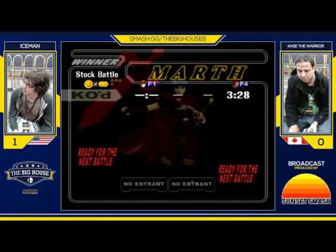 TBH6 SSBM - Iceman (Marth) vs Kage the Warrior (Ganondorf) - Smash Melee