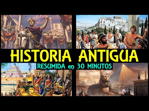 Toda la HISTORIA ANTIGUA resumida en 30 minutos: Mesopotamia, Egipto, Grecia y Roma