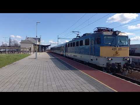 687-es Szamos EC indul Hajdúszoboszlóról Bécs felé