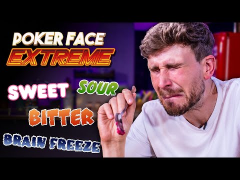 POKER FACE "Extreme Flavours" FOOD CHALLENGE | Sorted Food
