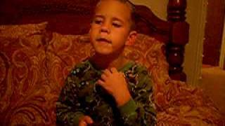 Jeremiah Angel singing "Yo Excuse Me Miss" by Chris Brown