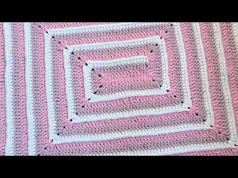 Left Hand Crochet for Beginners Baby Blanket Pattern The Crochet Crowd