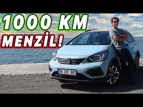 Yeni Honda Jazz Crosstar Hybrid 2021 Test Sürüş - Az YAKAR çok KAÇAR!