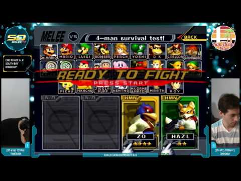 End Phase #6 - 12YAN | timesink vs. SSBM-T | Chroma - Singles WR3 - SSBM