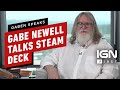 Gabe Newell Talks Steam Deck's Origin, Goals, and Future