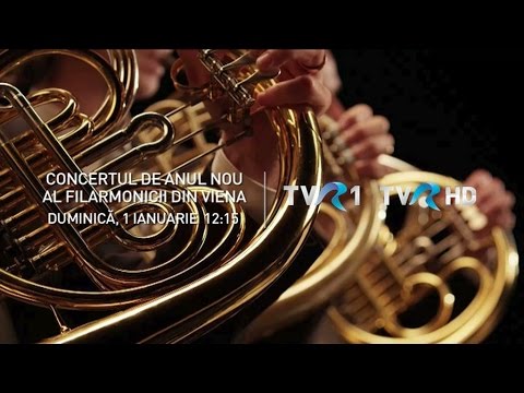 Concertul de Anul Nou de la Viena - 2017, în direct la TVR1 şi TVR HD