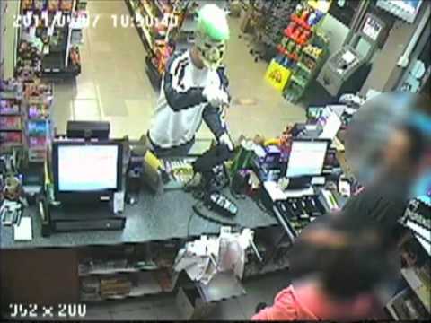 CCTV - Armed robbery, Boondall