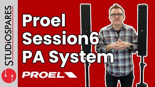 Video thumbnail for Proel Session6 Portable PA System Overview by Studiospares TV