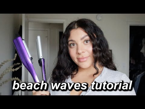 HOW TO DO EFFORTLESS BEACH WAVES USING THE BEDHEAD A WAVE WE GO WAVER | PRO TUTORIAL