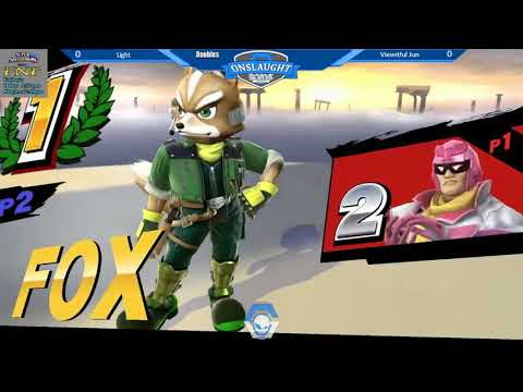 Onslaught 99 - Winner's Round 3: Light (Fox) vs Viewtiful Jun (Captain Falcon)