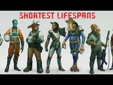 Which Species has the Shortest Lifespan in Star Wars?