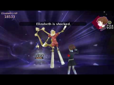 Persona 3 Portable - Secret Boss Elizabeth (No Commentary)