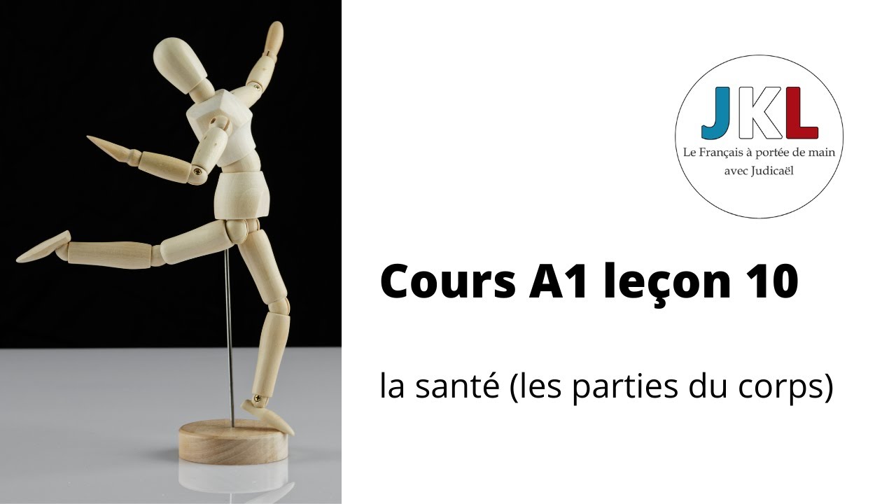 JKL - cours A1 leçon 10 - la santé (les parties du corps)