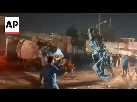 Fuel tanker explosion in Iran kills 11 and injures 7