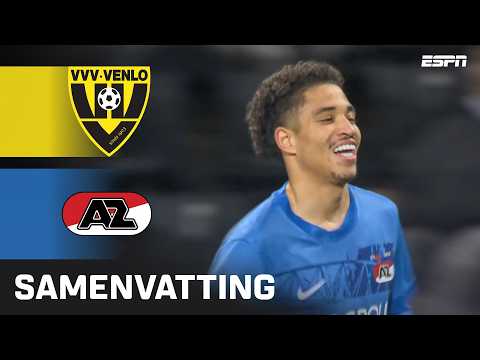 RO-ZANGELO DAAL KRULT DE BAL IN DE KRUISING 💫 | Samenvatting VVV-Venlo - Jong AZ