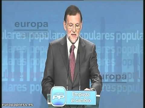 Rajoy: "ETA is defeated by faith in democracy."