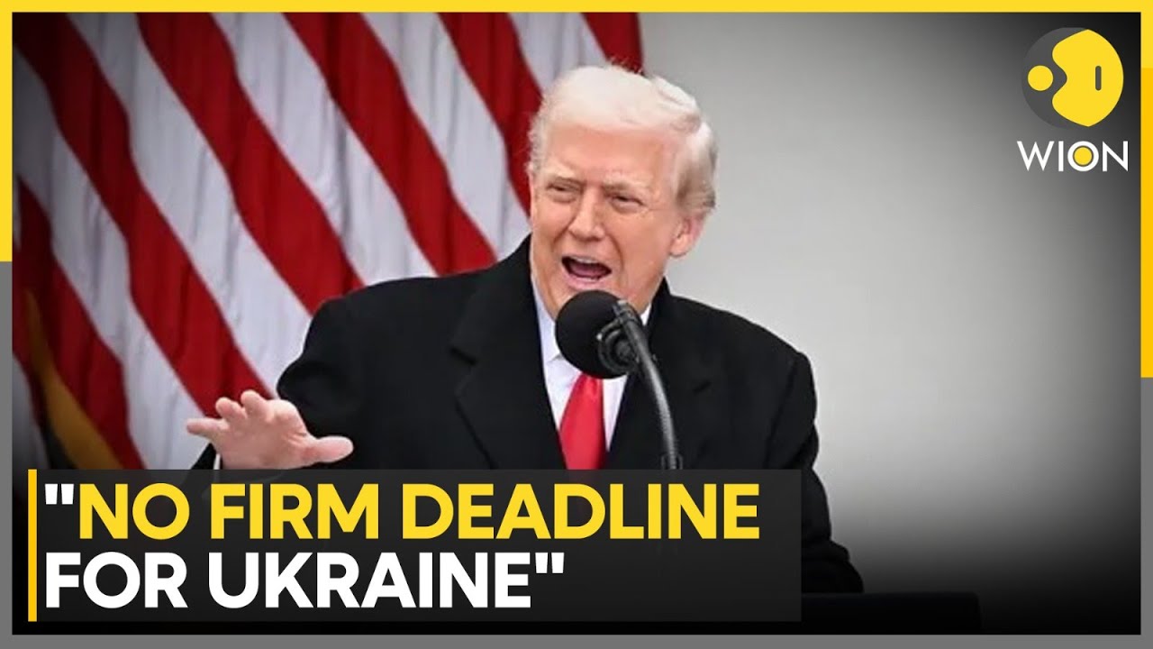 Russia-Ukraine War: Trump Says Russia-Ukraine 'Peace Deal' Very Close | WION