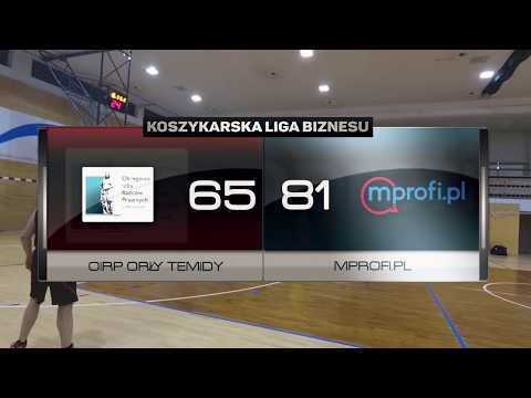 OIRP Orły Temidy vs mprofi.pl - I kolejka - Superliga Warszawa - Koszykarska Liga Biznesu