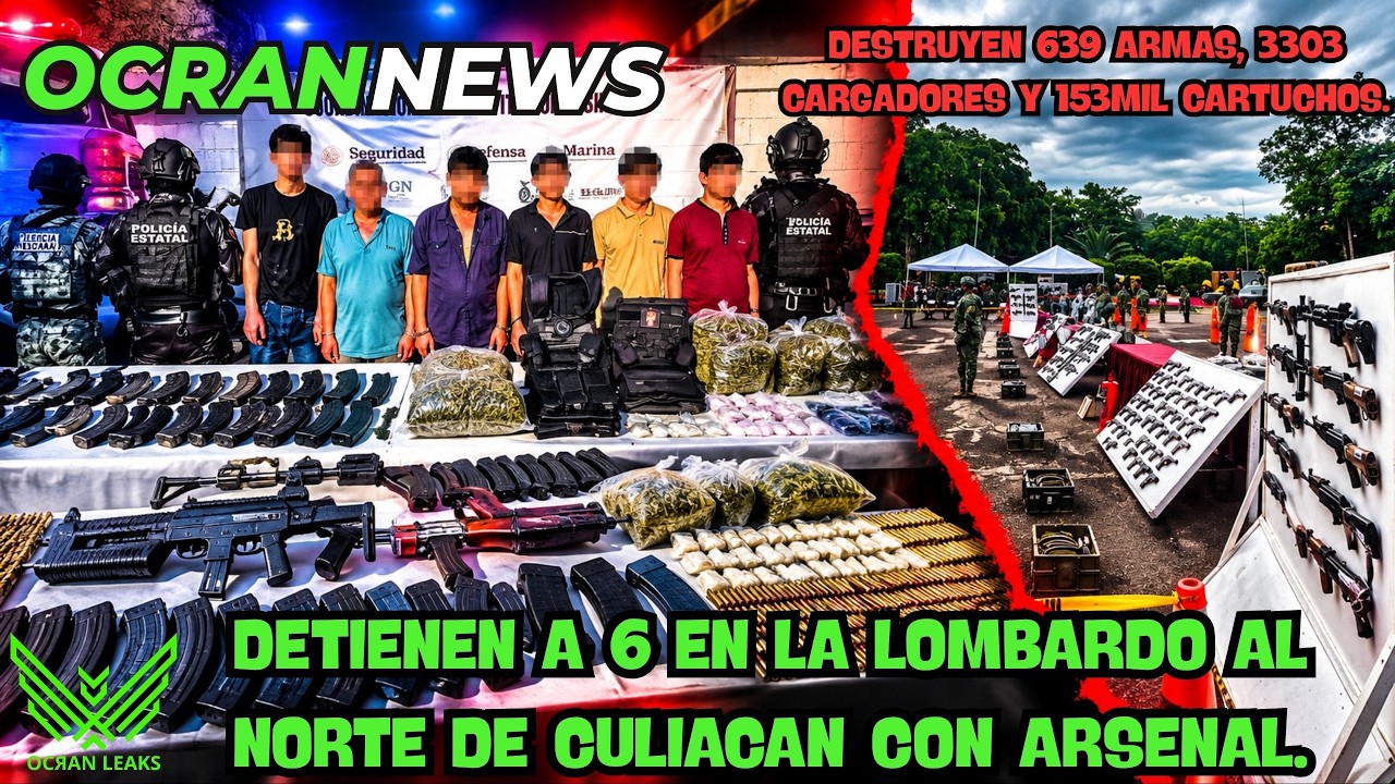 Detienen a 6 en la Lombardo. ¿Caen las Ranas como Moscas? 🐸 // Destruyen Armam3nto En CLN 🔥