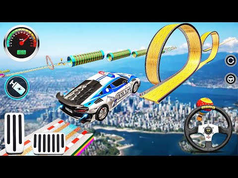 Ramp Car Driving: Offline Game 2023 - 3D Police Car Race Stunt Simulator Games - Android GamePlay #3