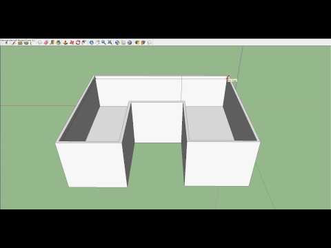 How to make a second floor on Google Sketchup (efficient way)
