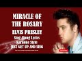 Elvis Miracle Of The Rosary (HQ) Lyrics