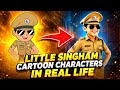 Little Singham Cartoon Characters In Real Life