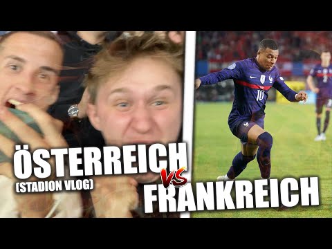 ÖSTERREICH vs FRANKREICH  - Stadionvlog | MBAPPE WIRD BRUTAL AUSGEPFIFFEN 😱