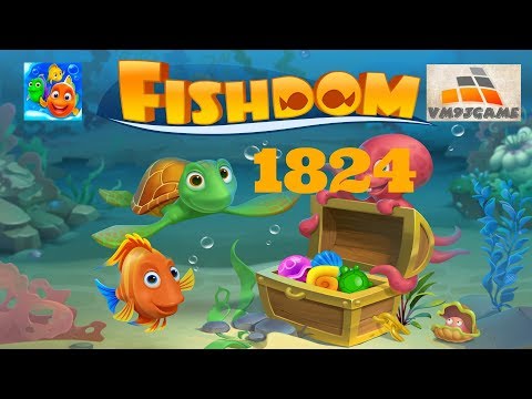 Fishdom SUPER HARD level 1824 Gameplay (iOS Android)